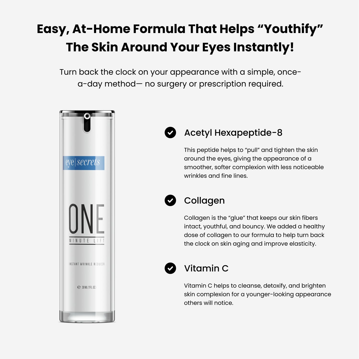 Eye Secrets 1 Minute Lift